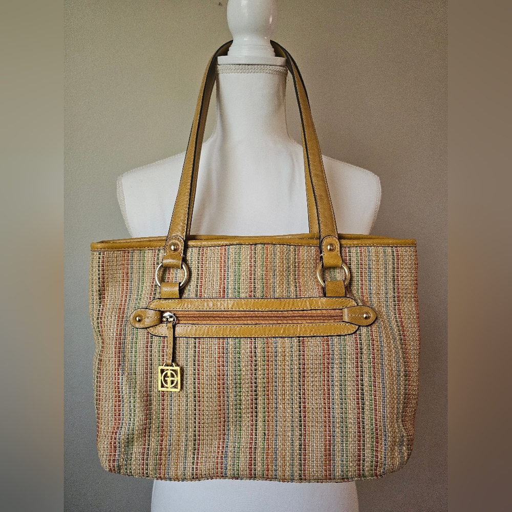 Giani Bernini Striped Purse/Tote Bag